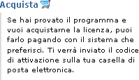 acquista il software